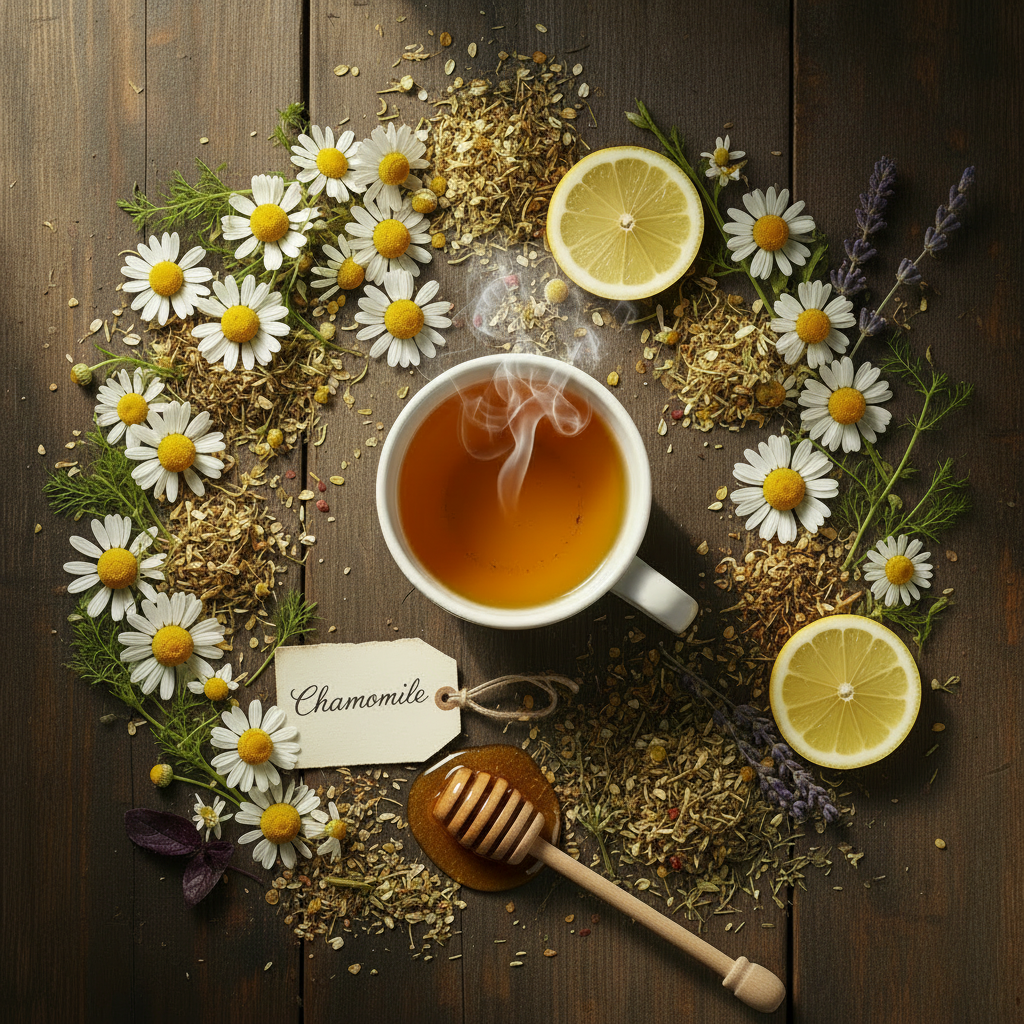 Chamomile Collection Flat-Lay