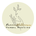 A circular logo for KannaWellness Herbal Medicine, featuring a minimalist line drawing of hands holding a leafy sprig, with the brand name in black and gold script on a pale cream background.