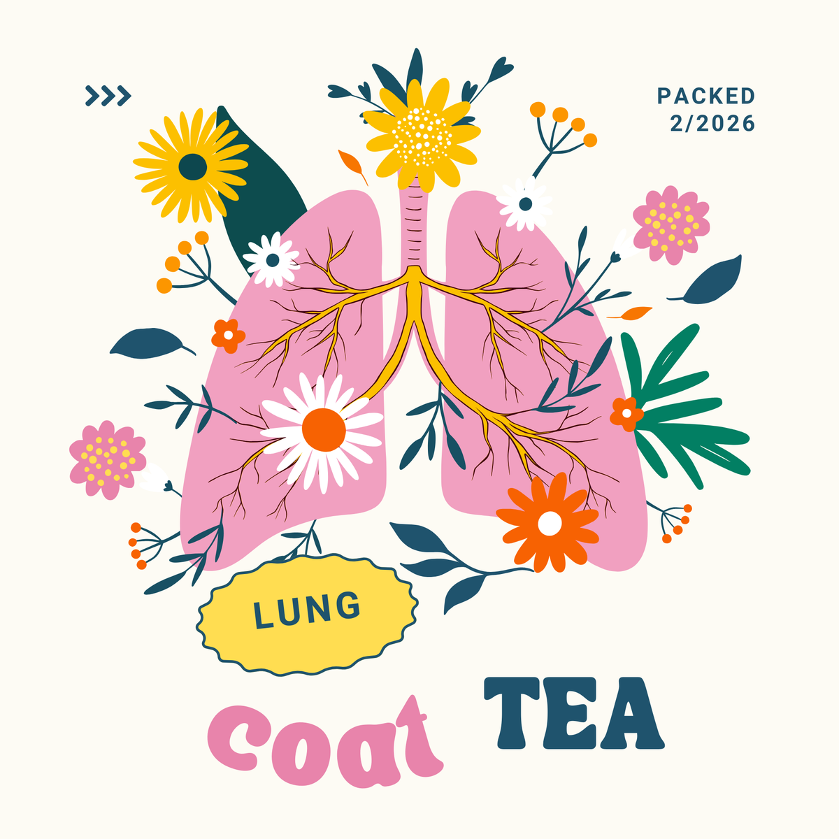Lung Coat Respiratory Support Tea