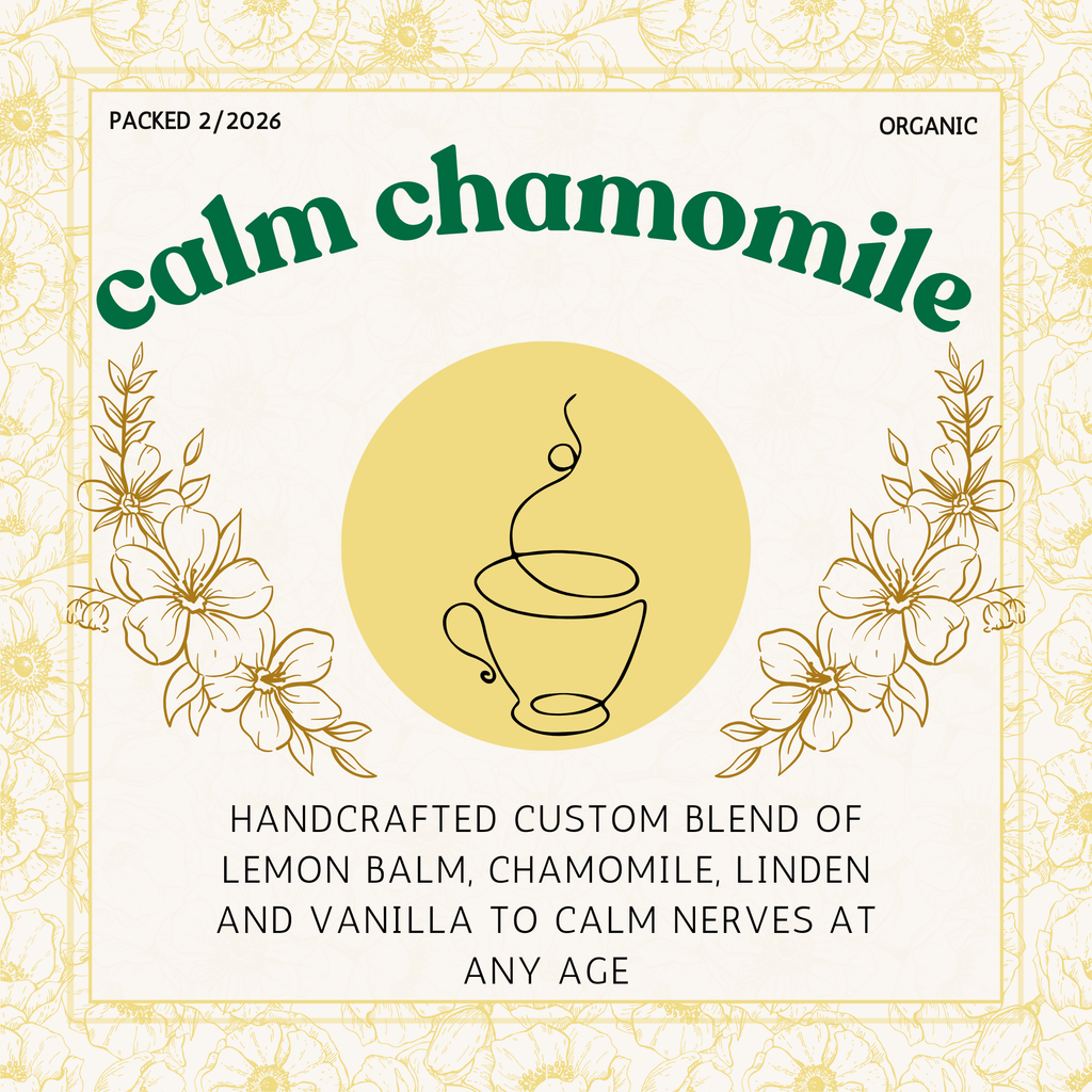 Vanilla Calm Chamomile tea