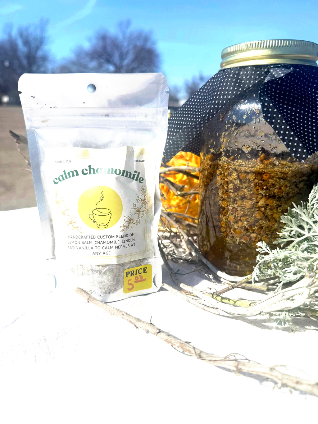 Vanilla Calm Chamomile tea