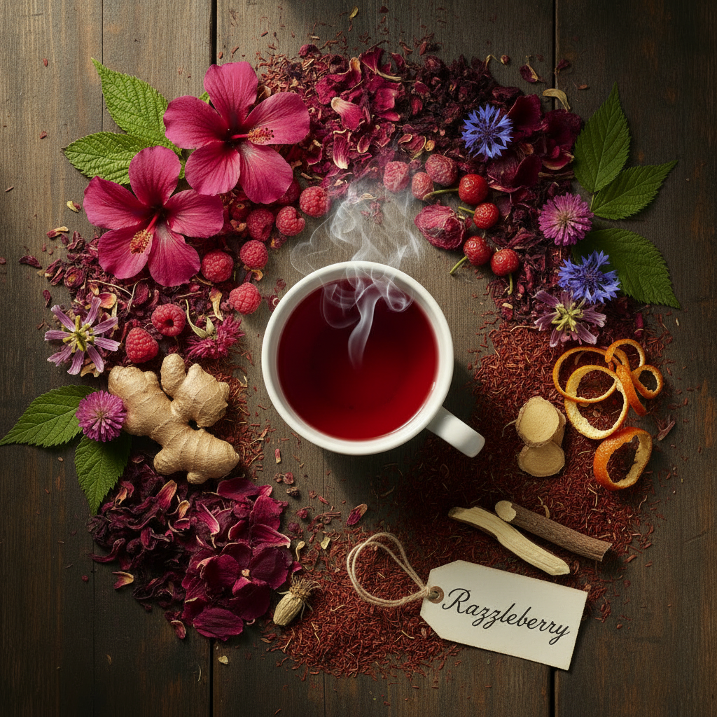 Razzleberry Hormone Relief Flat-Lay